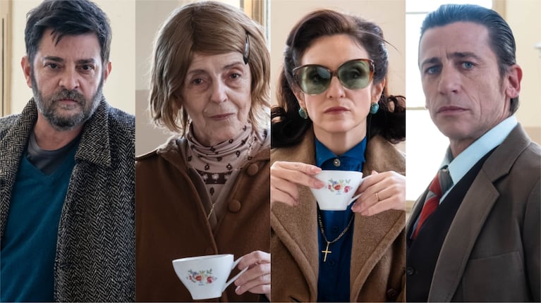 Pablo Rago, Cristina Banegas, Julieta Zylberberg y Diego Cremonesi en "Yiya".