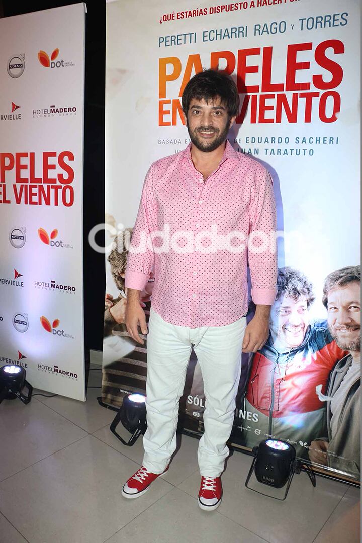 Pablo Rago, uno de los protagonistas de Papeles en el viento.  (Foto: Movilpress)