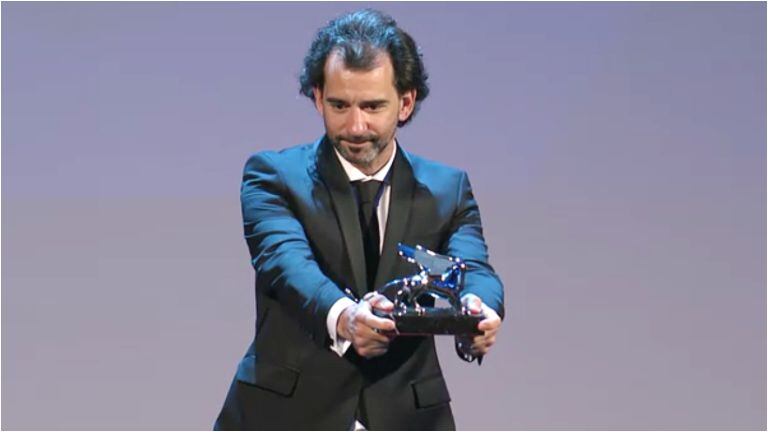 Pablo Trapero ganó el premio León de Plata al mejor director en el Festival de Venecia por el film El Clan (Foto: Agencia Raquel Flotta Prensa)