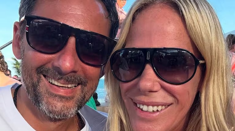 Pablo Visiconde y Marcela Baños