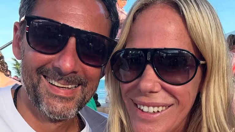 Pablo Visiconde y Marcela Baños