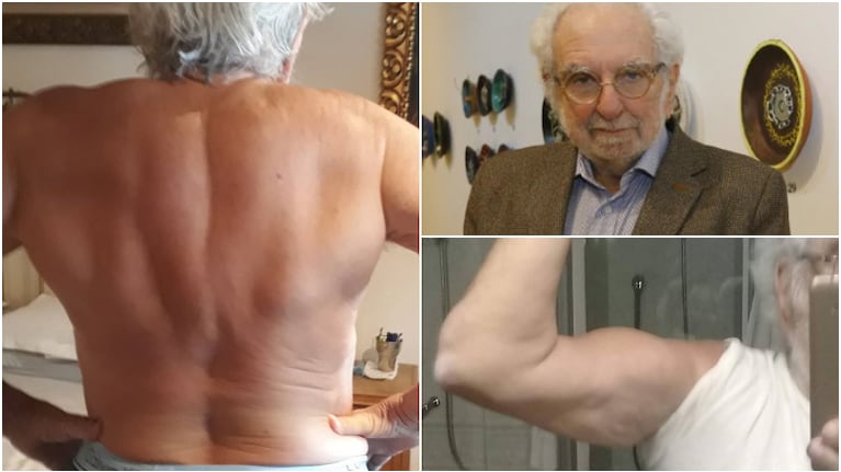 Pacho O’Donnell luce sus músculos en Instagram a los 77: La vejez no tiene que ser sinónimo de deterioro