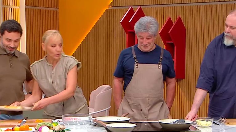 Pachu Peña visitó a Jimena Monteverde en La Cocina Rebelde (Foto: captura eltrece)