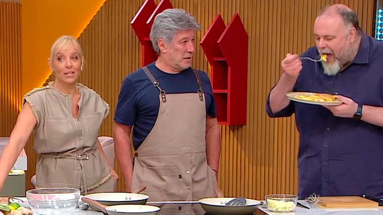 Pachu Peña visitó a Jimena Monteverde en La Cocina Rebelde (Foto: captura eltrece)