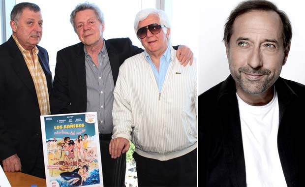 Paco Fernández de Rosa, Emilio Disi y Gino Renni harán Los Bañeros 4, sin Guillermo Francella. (Foto: Web)