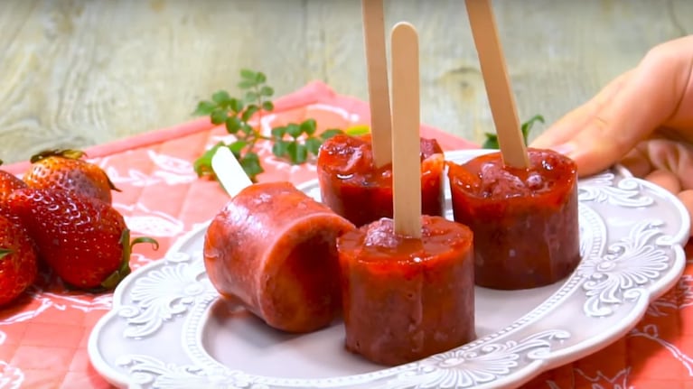 Paletas heladas frutales: el calor se pasa mejor con una receta fresca como esta