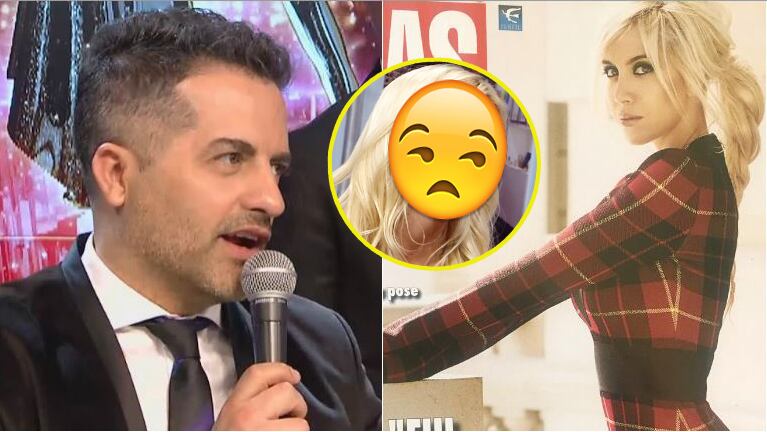 ¡Palito! Ángel de Brito ironizó con las fotos de Wanda y el exceso de Photoshop: "Felicitaciones Cande Ruggeri por la tapa"