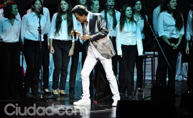 Palito Ortega cantó en el Gran Rex (Foto: Jennifer Rubio - Ciudad.com)
