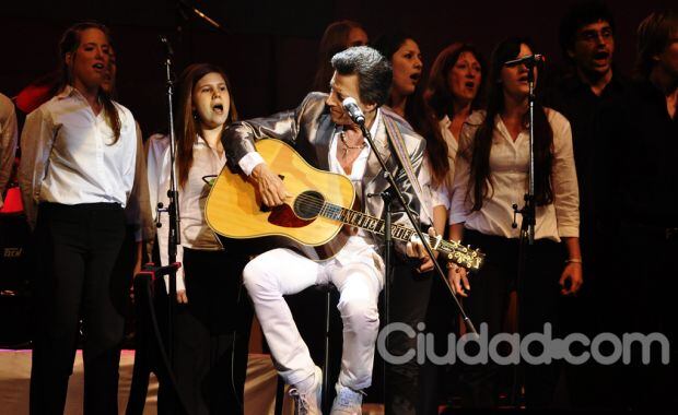 Palito Ortega cantó en el Gran Rex (Foto: Jennifer Rubio - Ciudad.com)