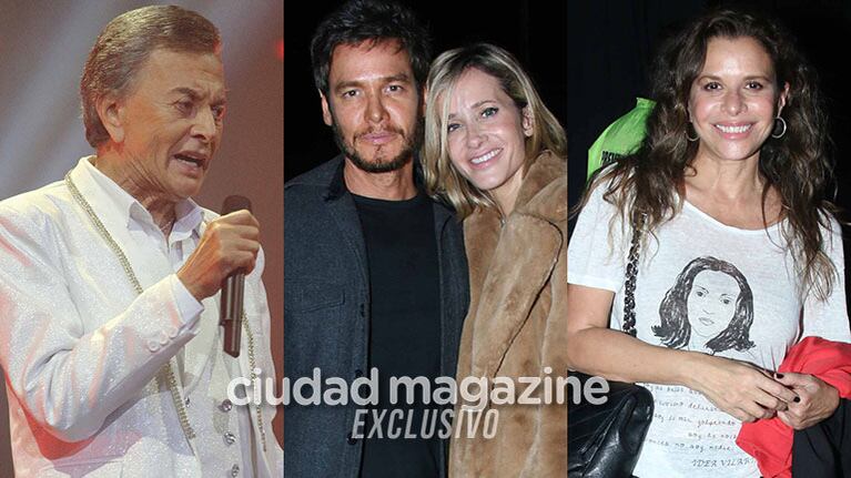 Palito Ortega dio un show y todos sus familiares y allegados estuvieron presentes (Fotos: Movilpress).