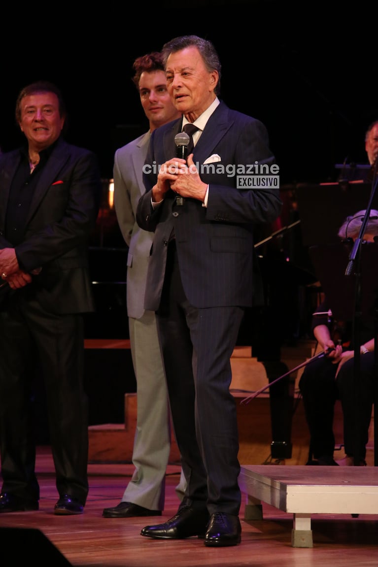 Palito Ortega en su homenaje (Foto: Movilpress).