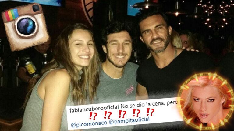 ¿Palito para Nicole? El encuentro de Cubero con Pampita y Pico Mónaco, en la noche marplatense: “No se dio la cena, pero...”