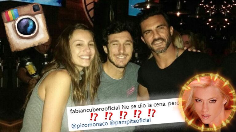 ¿Palito para Nicole? El encuentro de Cubero con Pampita y Pico Mónaco, en la noche marplatense: “No se dio la cena, pero...”