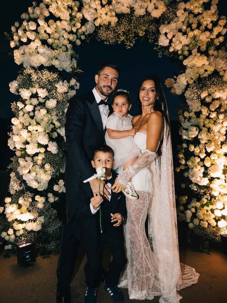 Paloma Goycochea se casó con Felipe tras 12 años y dos hijos. (Foto: @paligoycochea)