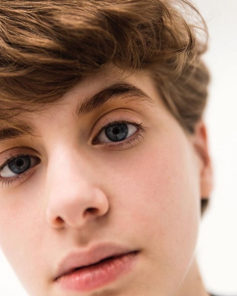 Paloma, la hija de Guillermina Valdés y Sebastián Ortega, debutó como modelo