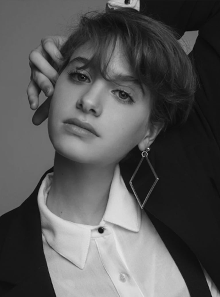 Paloma, la hija de Guillermina Valdés y Sebastián Ortega, debutó como modelo