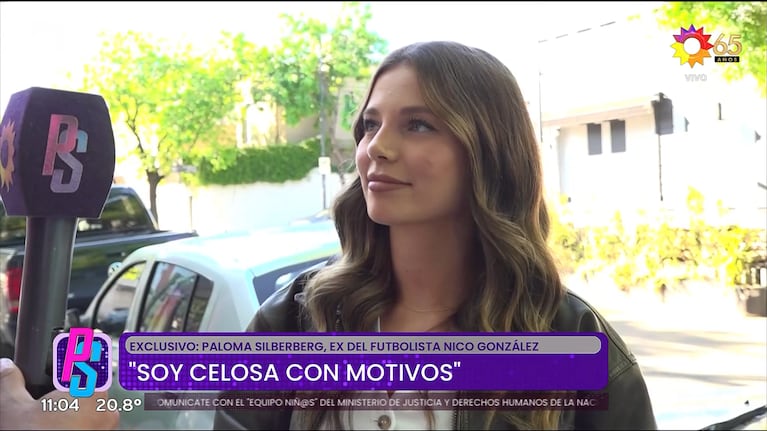 Paloma Silberberg acusó a su ex Nicolás González de infiel y disparó contra Sabrina Rojas (Captura de pantalla de Puro Show, eltrece)