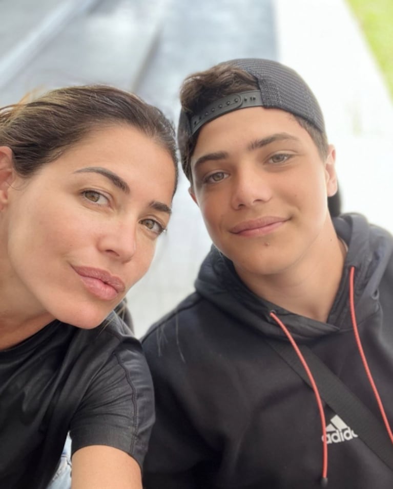 Pamela David compartió una foto de su hijo Felipe por sus 15 años: "Gracias a Dios por este bombón"