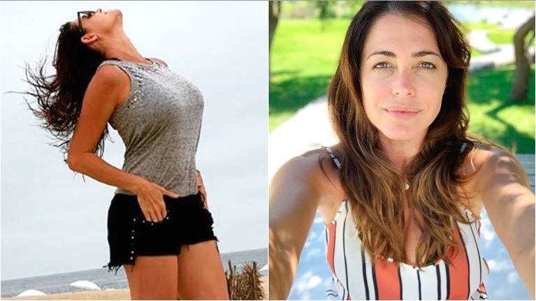 Pamela David, una diosa al natural en sus vacaciones en Uruguay (Fotos: Instagram)