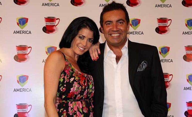 Pamela David y Diego Pérez conducirán Desayuno americano. (Foto: Prensa América).