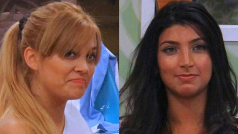 Pamela y Solange, pelean mano a mano para ver quién es eliminada de GH2011. (Foto: Telefe)