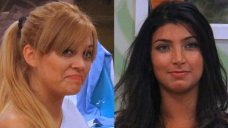Pamela y Solange, pelean mano a mano para ver quién es eliminada de GH2011. (Foto: Telefe)