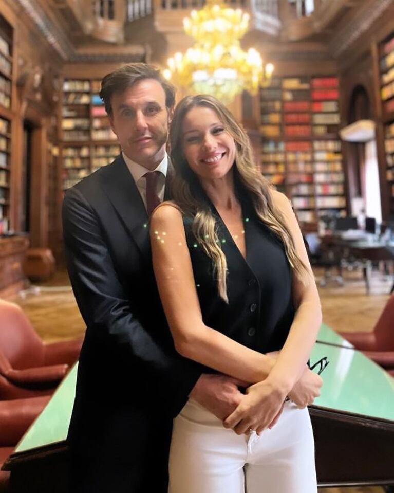 Pampita asistió  la jura de Roberto García Moritán como ministro (Fotos: Instagram @pampitaoficial)