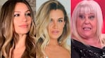 Pampita, Cami Homs y Laura Ubfal (Fotos: redes sociales).