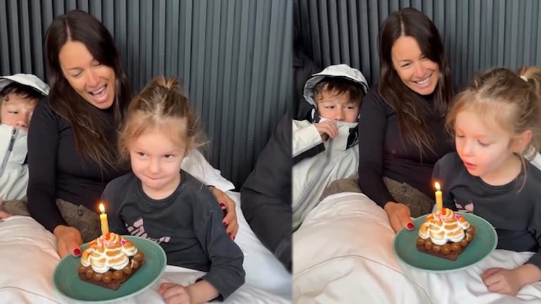 Pampita compartió el especial festejo de cumpleaños de Anita. Crédito Instagram