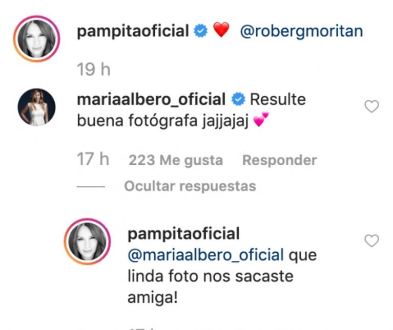 Pampita compartió la más tierna foto de la intimidad de entrecasa con Roberto García Moritán: "Amor"