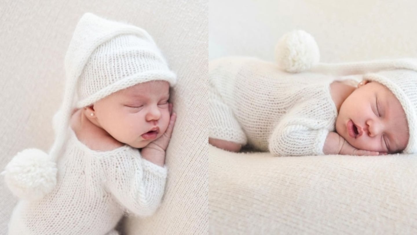 Pampita compartió la primera producción de fotos de Ana, su hija: ¡Qué lindo recuerdo de sus primeros días!