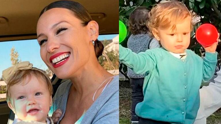 Pampita compartió las fotos más dulces de su hija Ana en un cumpleaños.