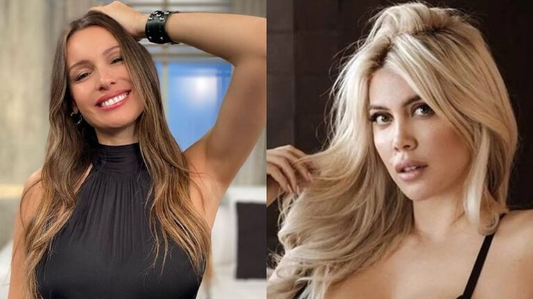 Pampita compartió sus deseos de entrevistar a Wanda Nara tras el escándalo con Icardi y la China Suárez (Fotos: Web)