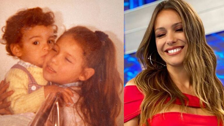 Pampita compartió una gema retro con su hermano.