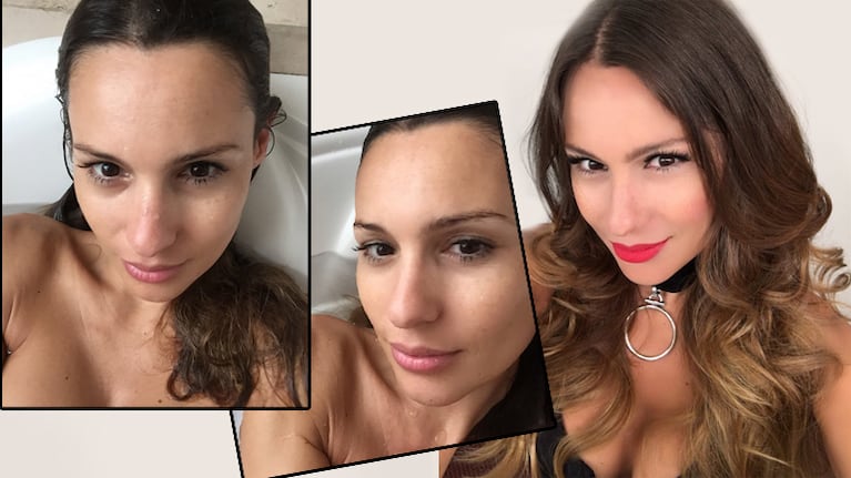 Pampita dejó en claro que ella no es la protagonista de las imágenes hot que se viralizaron por WhatsApp (Foto: Twitter)