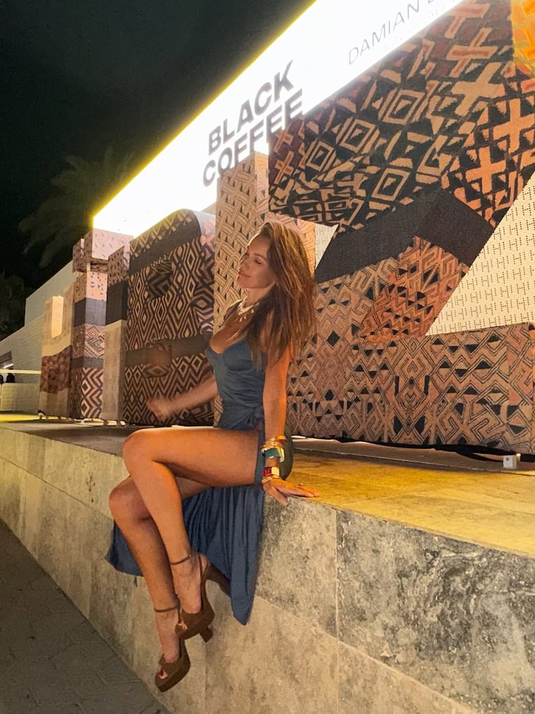 Pampita en Ibiza (Foto: Instagram/@pampitaoficial).
