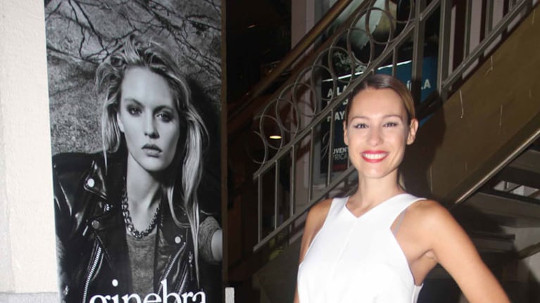 Pampita, en la inauguración de Ginebra (Foto: Movilpress)