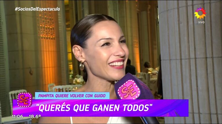 Pampita habló a fondo de la versión de nuevo conflicto con la China Suárez