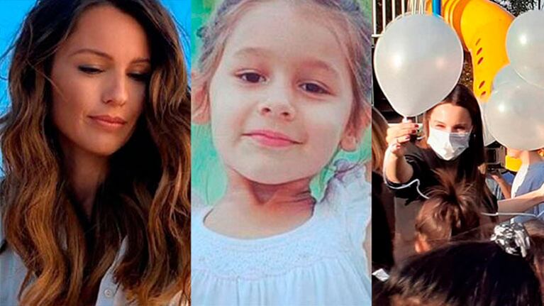 Pampita habló del conmovedor ritual de lanzar globos blancos en honor a su hija Blanca: Se dio natural