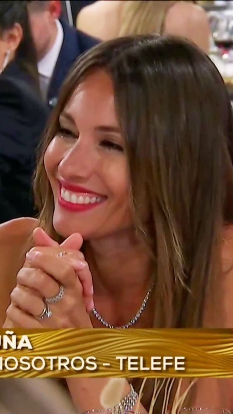 Pampita habló sobre la comentada reacción de Roberto García Moritán tras el discurso de Benjamín Vicuña