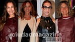 Pampita, Lara Bernasconi y Maru Botana en el desfile de Puli Demaría (Fotos: Movilpress).