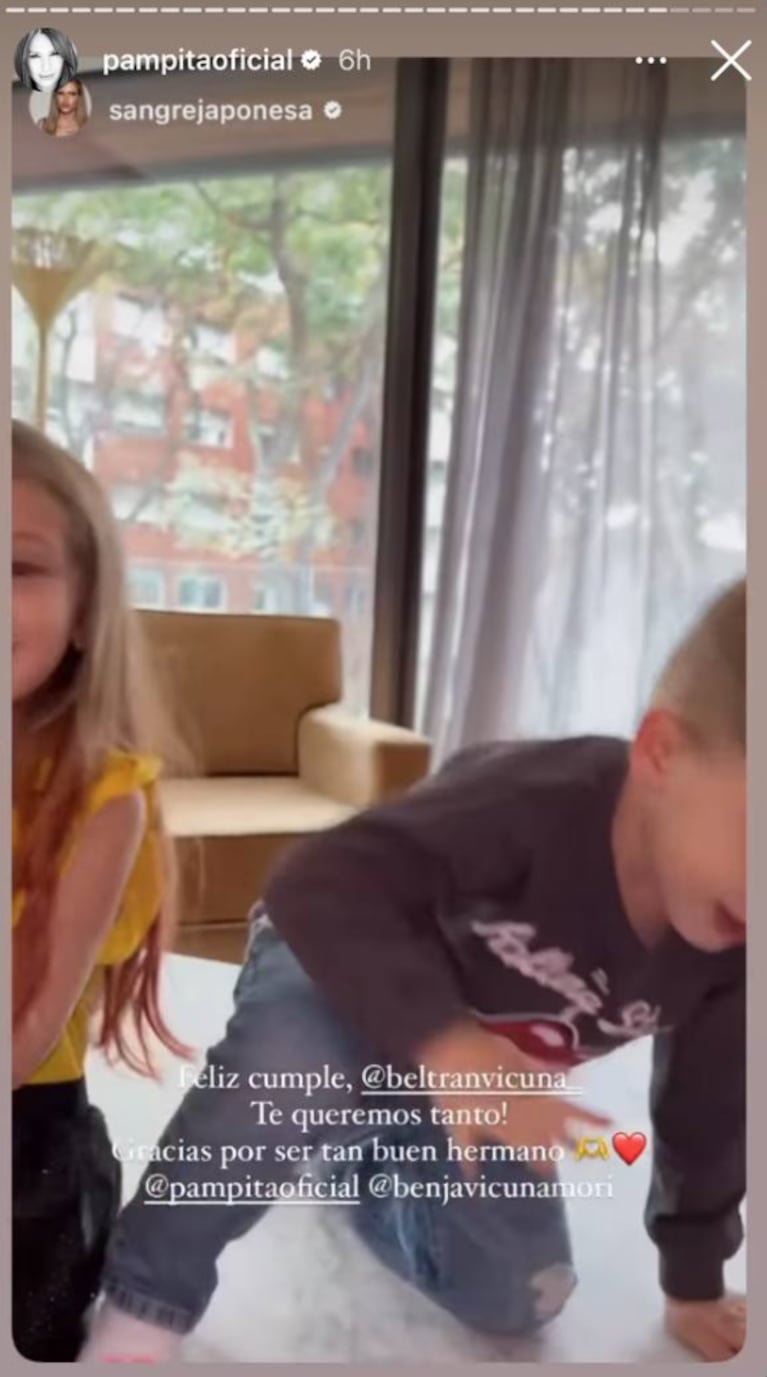Pampita le dedicó a China Suárez un inesperado gesto buena onda en Instagram que sorprendió a sus seguidores