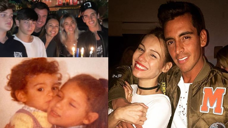 Pampita le dedicó a su hermano un tierno saludo por su cumpleaños.