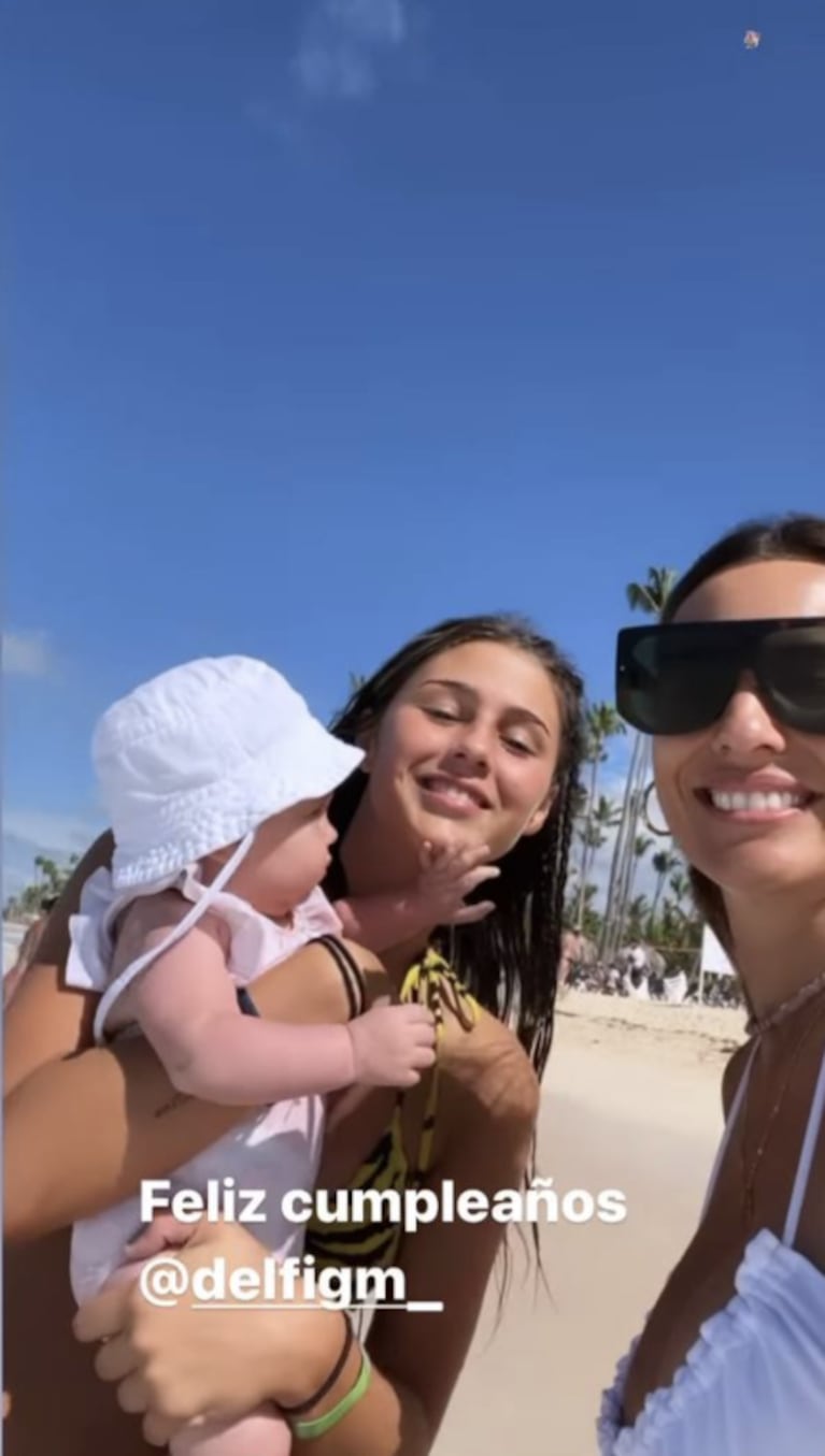 Pampita le dedicó un profundo mensaje a Delfina, la hija de Roberto García Moritán por su cumpleaños: "Te amamos"