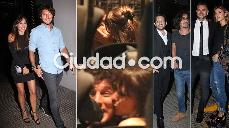 Pampita le festejó el cumpleaños a Pico Mónaco en un bar de Palermo (Foto: Movilpress)