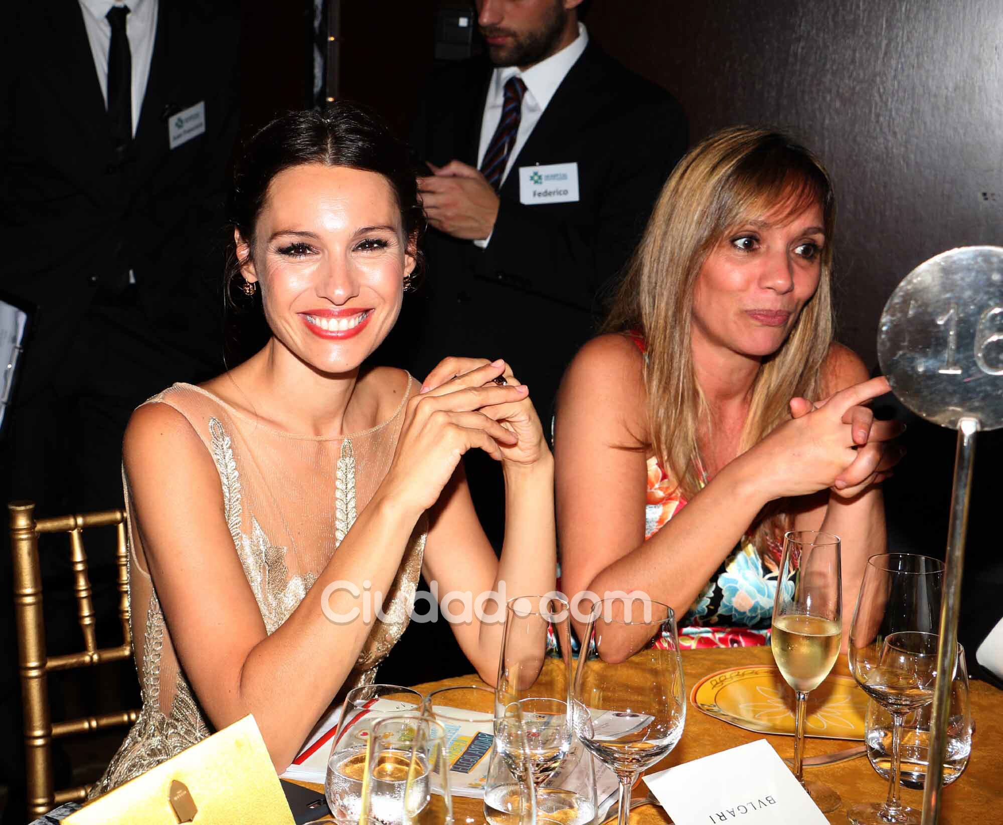 Pampita lució espléndida en la gala a beneficio del Hospital Austral (Fotos: Movilpress). 