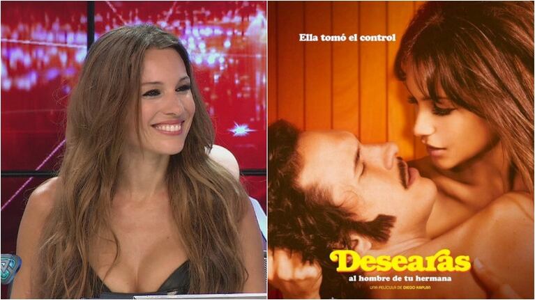 Pampita mostró el primer afiche de Desearás al hombre de tu hermana, su debut en cine