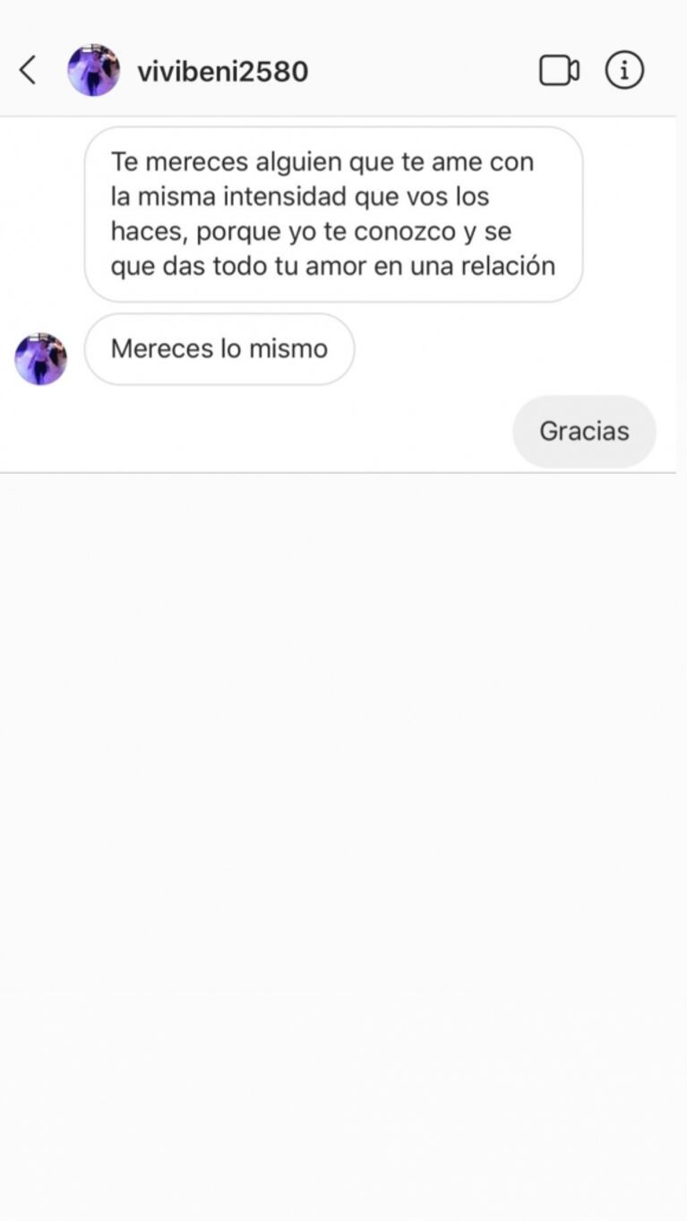 Pampita mostró los chats privados con su niñera luego de ser denunciada por maltrato psicológico y hostigamiento