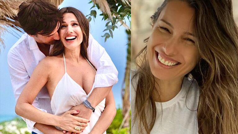 Pampita reaccionó con ternura a un amoroso posteo de su marido.