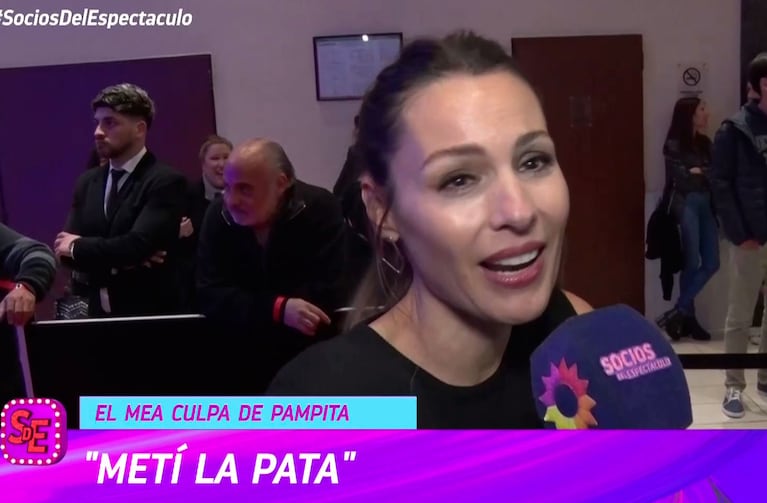 Pampita respondió sin filtro cuando le preguntaron por el supuesto affaire de Natalia Oreiro y Benjamín Vicuña